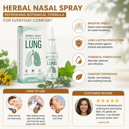 Herbal Nasal Spray – Refreshing Botanical Formula for Everyday Comfort