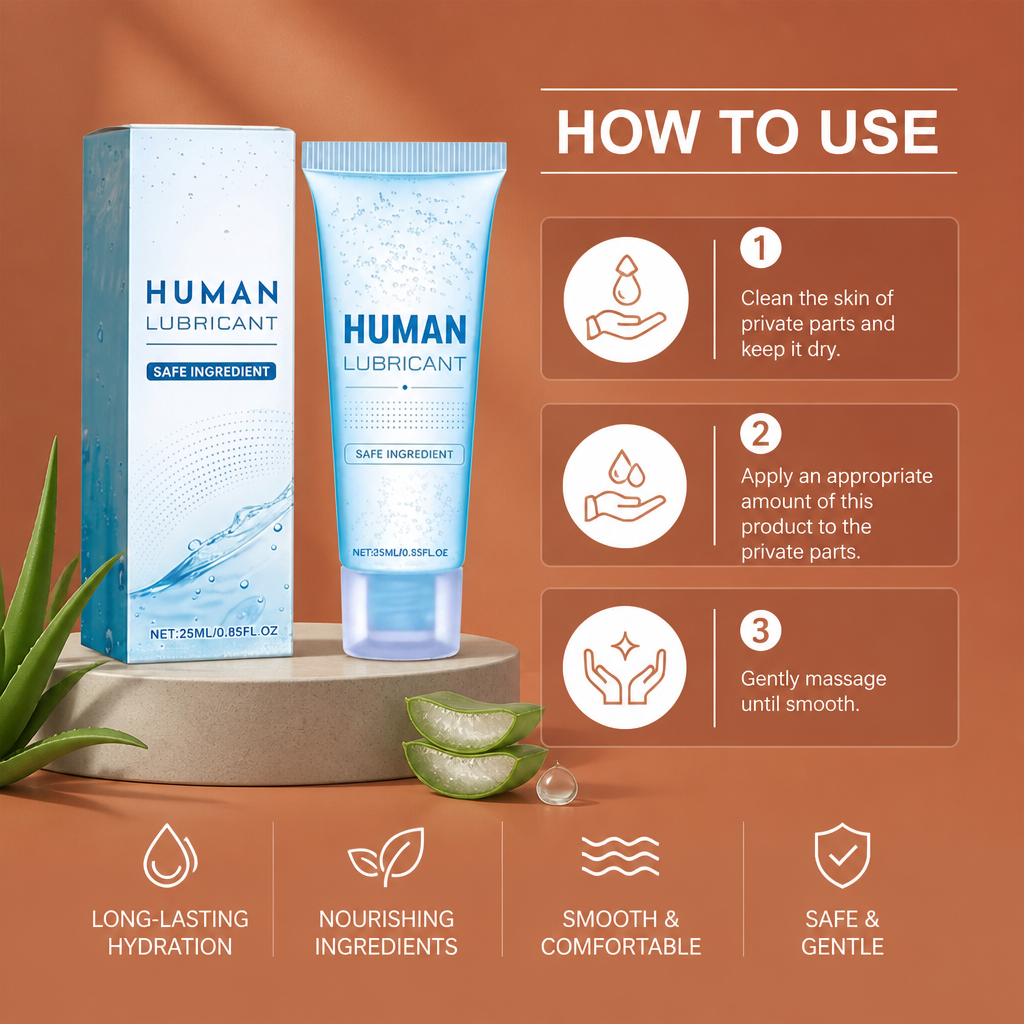 Hydrating Personal Lubricant Gel – Smooth Comfort With Aloe Vera Care