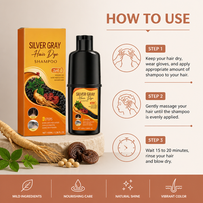 Vibrant Hair Color Shampoo – Gentle Formula For Natural-Looking Shades