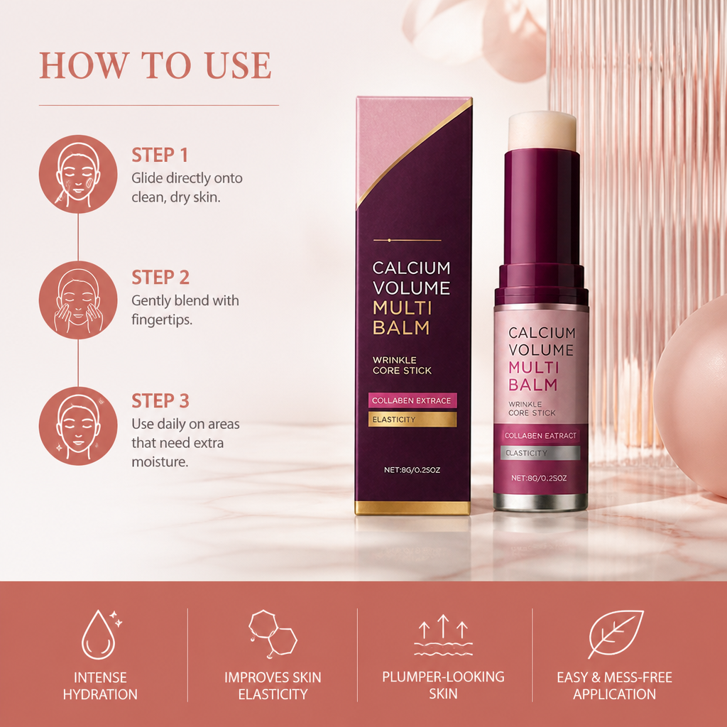 Calcium Volume Multi Balm – Hydrating Formula for Plumper-Looking Skin