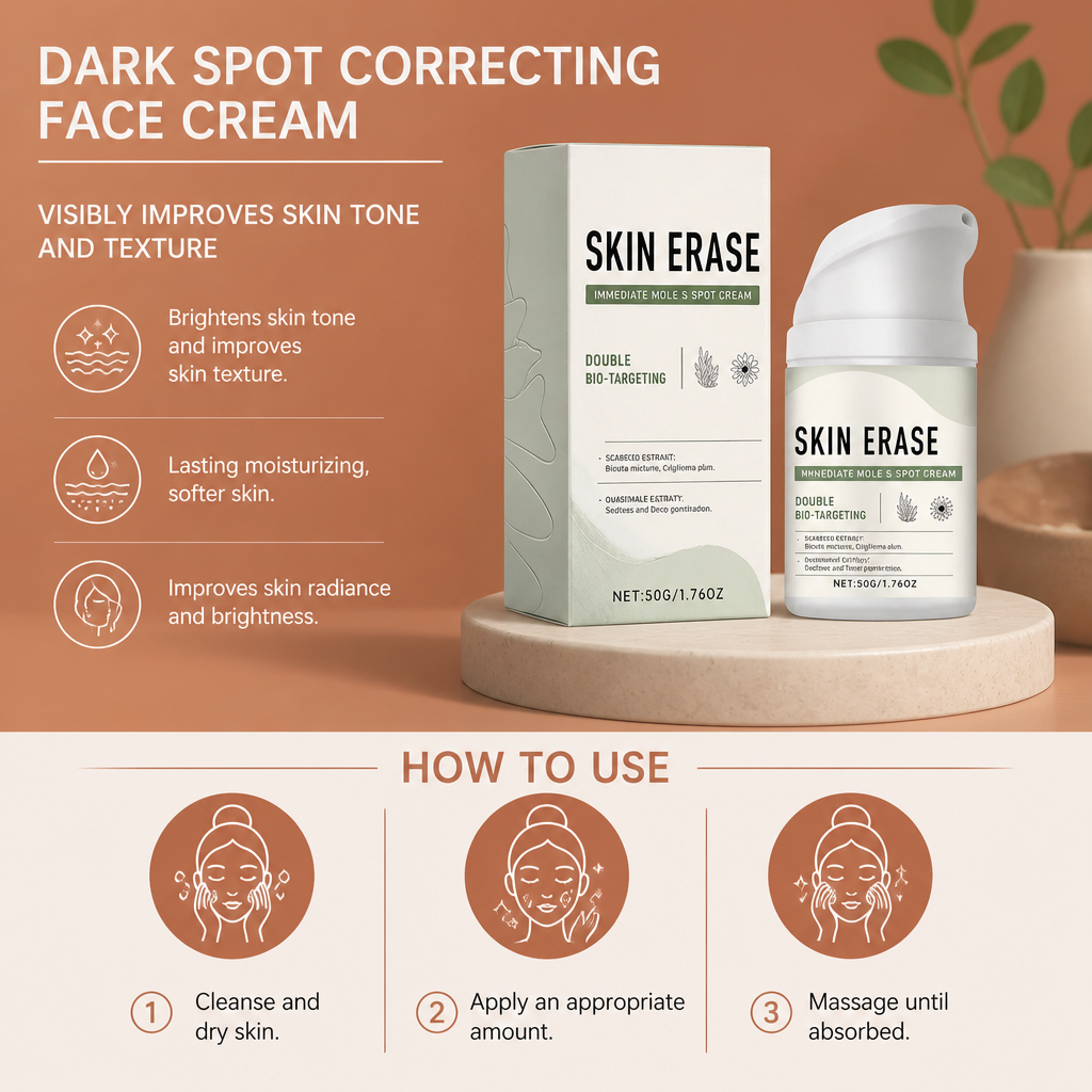 Dark Spot Correcting Face Cream – Hydrating Formula for Brighter-Looking Skin