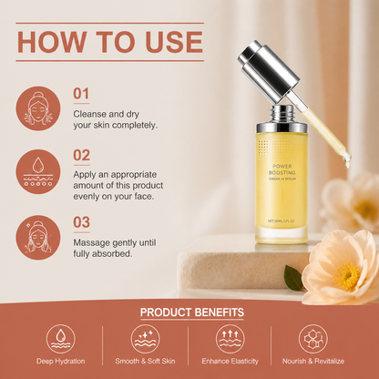 Collagen Cream Serum – Deep Hydration for Smooth, Firm-Looking Skin