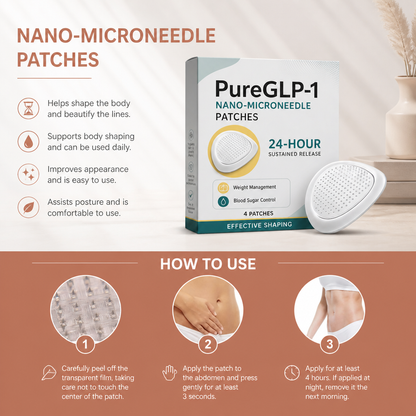 Microneedle Body Contour Patches – Comfortable Daily Skin Care Support