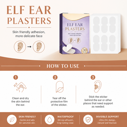 Elf Ear Stickers – Invisible Ear Shaping Support For A Cute Look