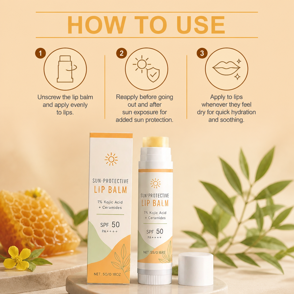 Mineral Lip Balm SPF Care – Hydrating Formula for Soft Smooth Lips