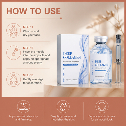 Deep Collagen Peptide Ampoule – Intensive Firming & Skin Elasticity Serum