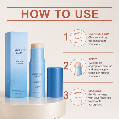 Hydrating Collagen Eye Balm Stick for Smooth, Refreshed Eyes