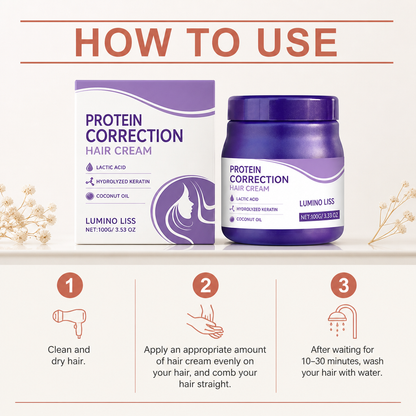 Keratin Hair Straightening Cream – Smooth-Looking Hair Care Formula