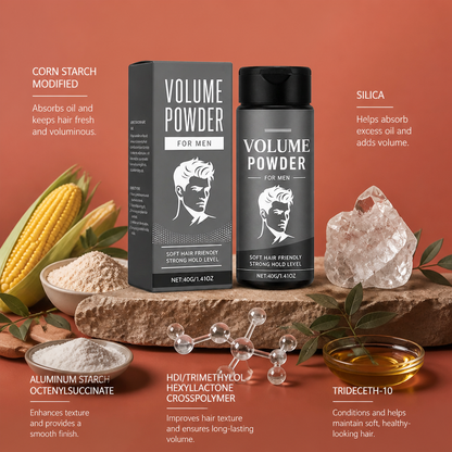 Oil Absorbing Hair Powder – Lightweight Formula For Fresh Voluminous Hair