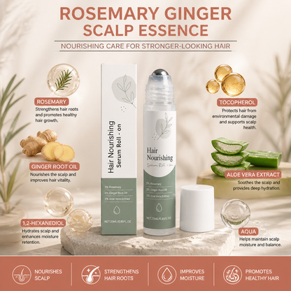 Rosemary Ginger Scalp Essence – Nourishing Care For Stronger-Looking Hair