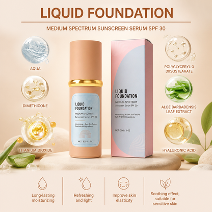 Hydrating Face Foundation – Lightweight Coverage With Natural Glow