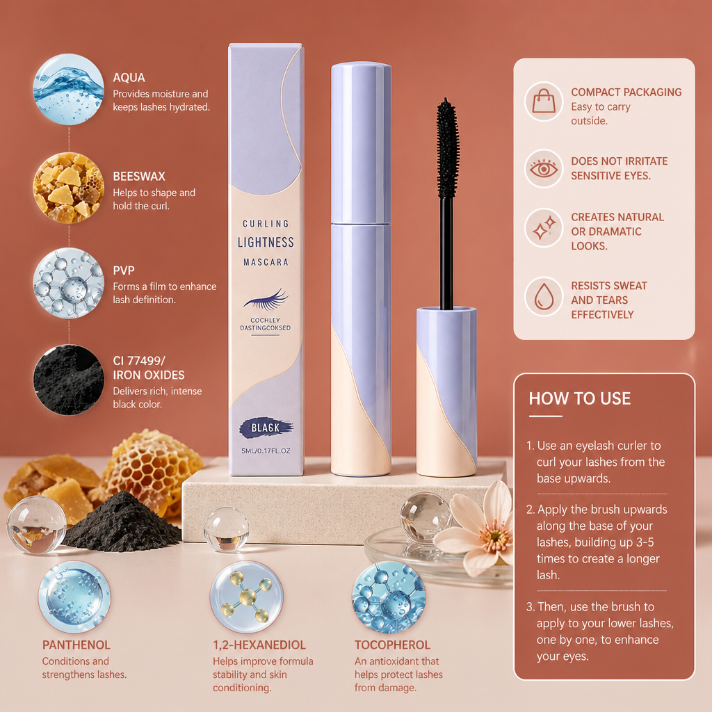 Curling Lengthening Mascara – Intense Black Lash Definition