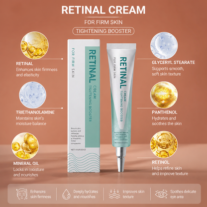 Retinal & Retinol Eye Cream – Hydrating Care for Smoother-Looking Eyes
