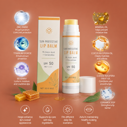 Mineral Lip Balm SPF Care – Hydrating Formula for Soft Smooth Lips