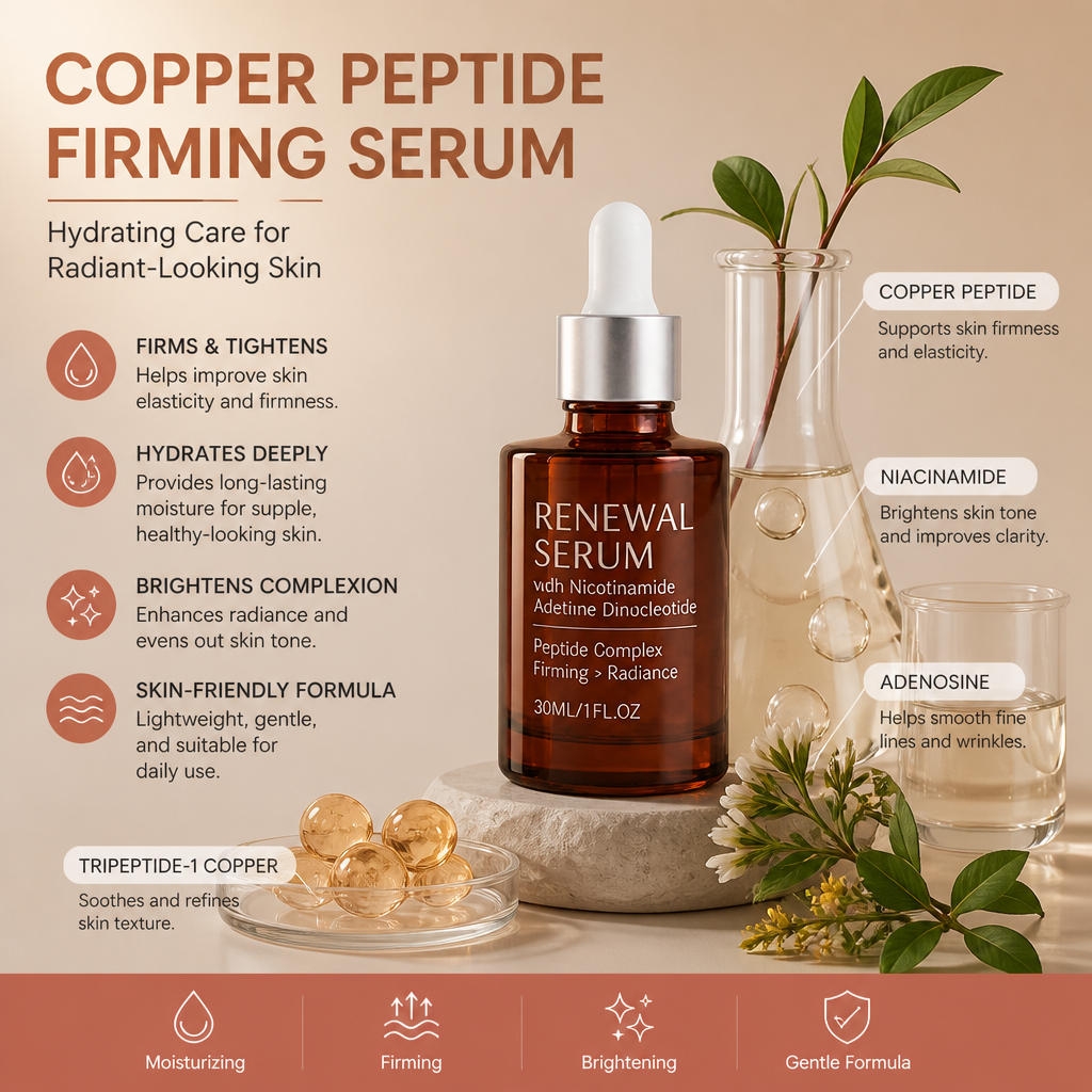 Copper Peptide Firming Serum – Hydrating Care for Radiant-Looking Skin