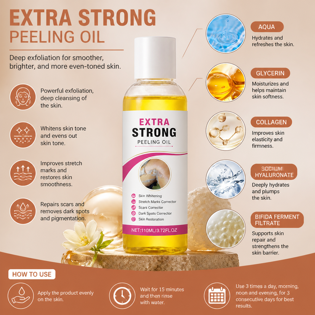 Collagen Peeling Oil – Deep Exfoliating Formula for Smooth, Radiant Skin