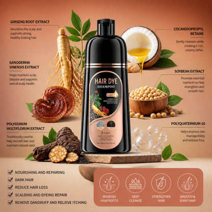 Botanical Scalp Care Shampoo – Nourishing Formula For Smooth, Healthy-Looking Hair