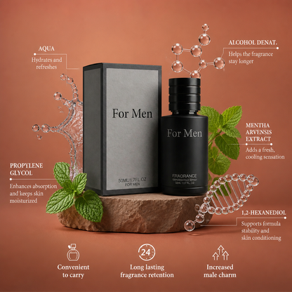 Men's Long Lasting Fragrance Spray – Fresh Scent For Everyday Confidence
