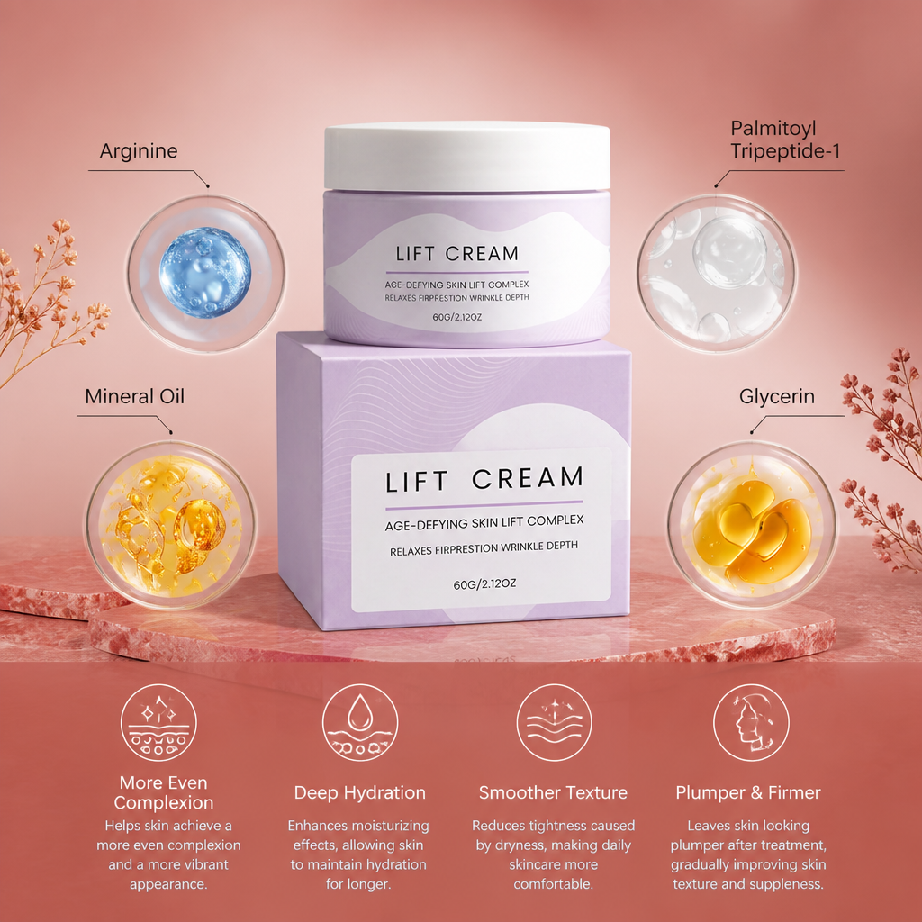 Peptide Lift Cream – Deep Hydration for Smoother, Firmer-Looking Skin