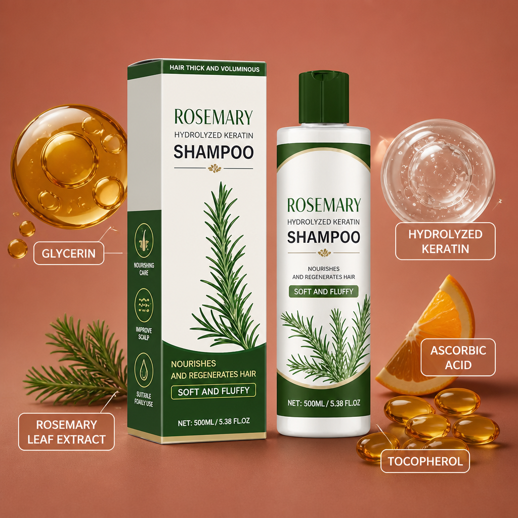 Rosemary Keratin Hair Mask – Nourishing Repair Care For Smooth Hair