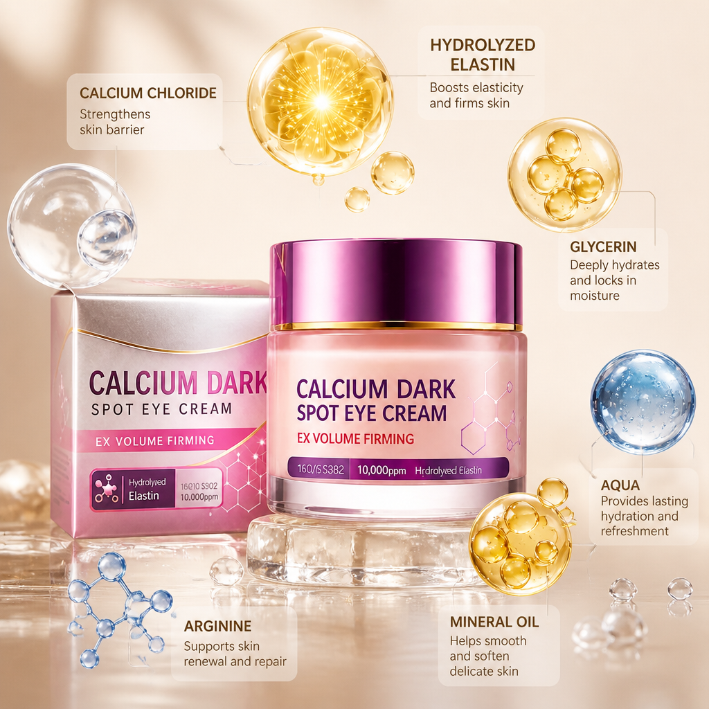 Calcium & Elastin Eye Cream for Firmer, Brighter-Looking Eyes