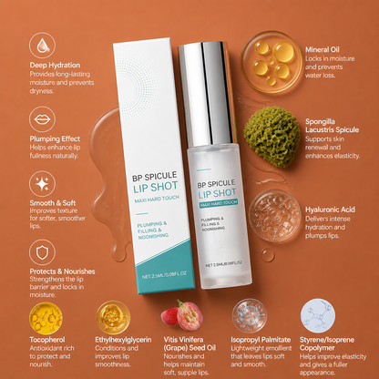 Hydrating Lip Plumping Serum – Lightweight Moisture & Smooth Finish