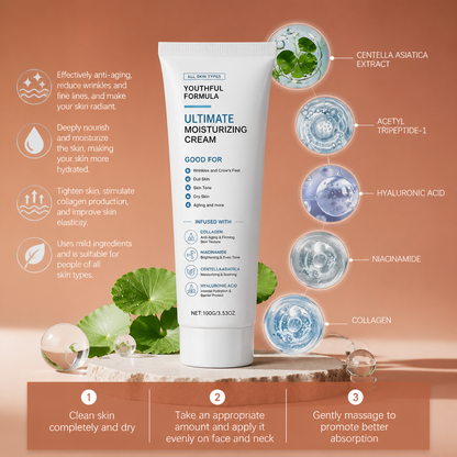 Ultimate Moisturizing Cream With Hyaluronic Acid & Collagen