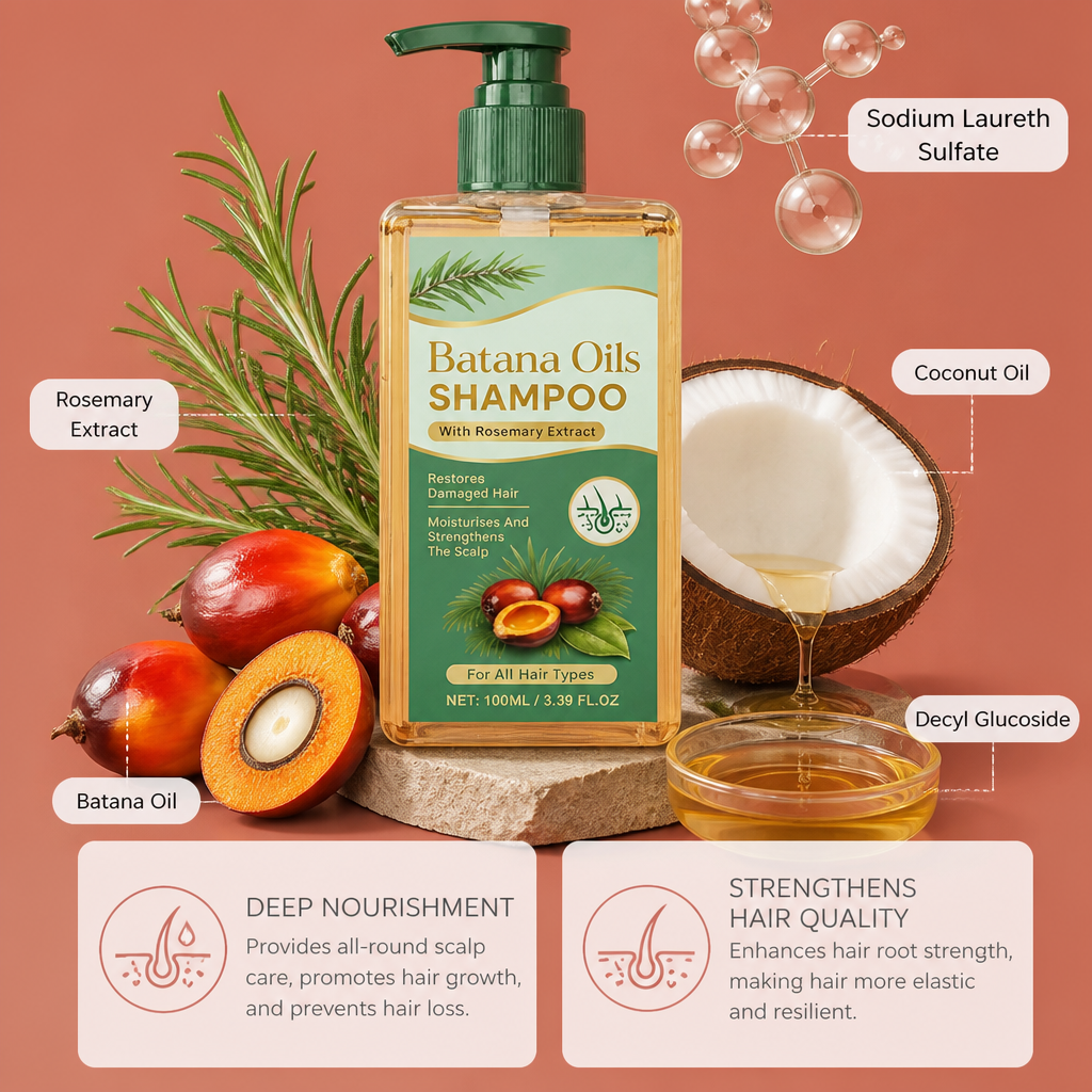 Rosemary Repair Shampoo – Nourishing Cleanse For Stronger-Looking Hair