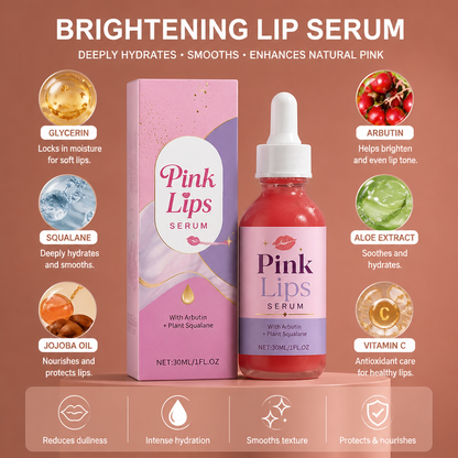 Brightening Lip Serum – Deep Hydration for Soft, Smooth Lips