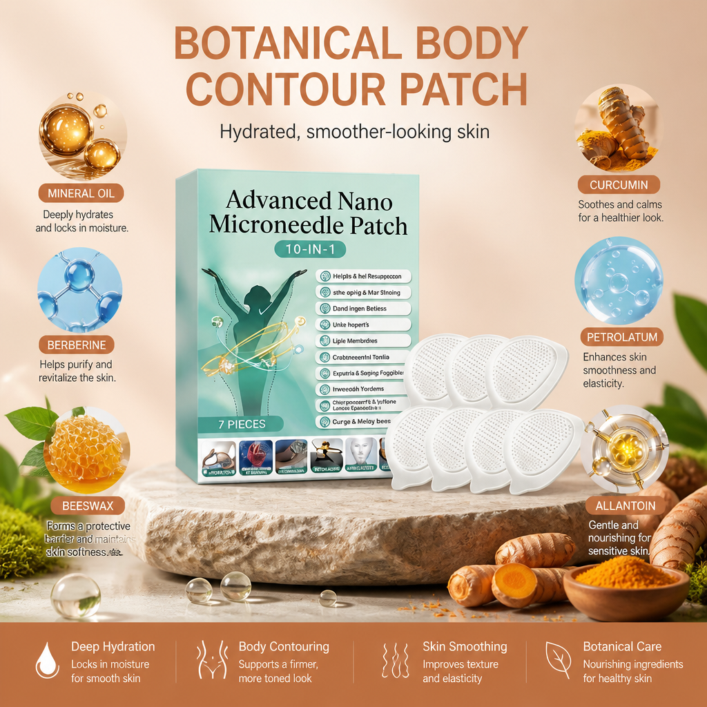 Botanical Body Contour Patch for Hydrated, Smoother-Looking Skin