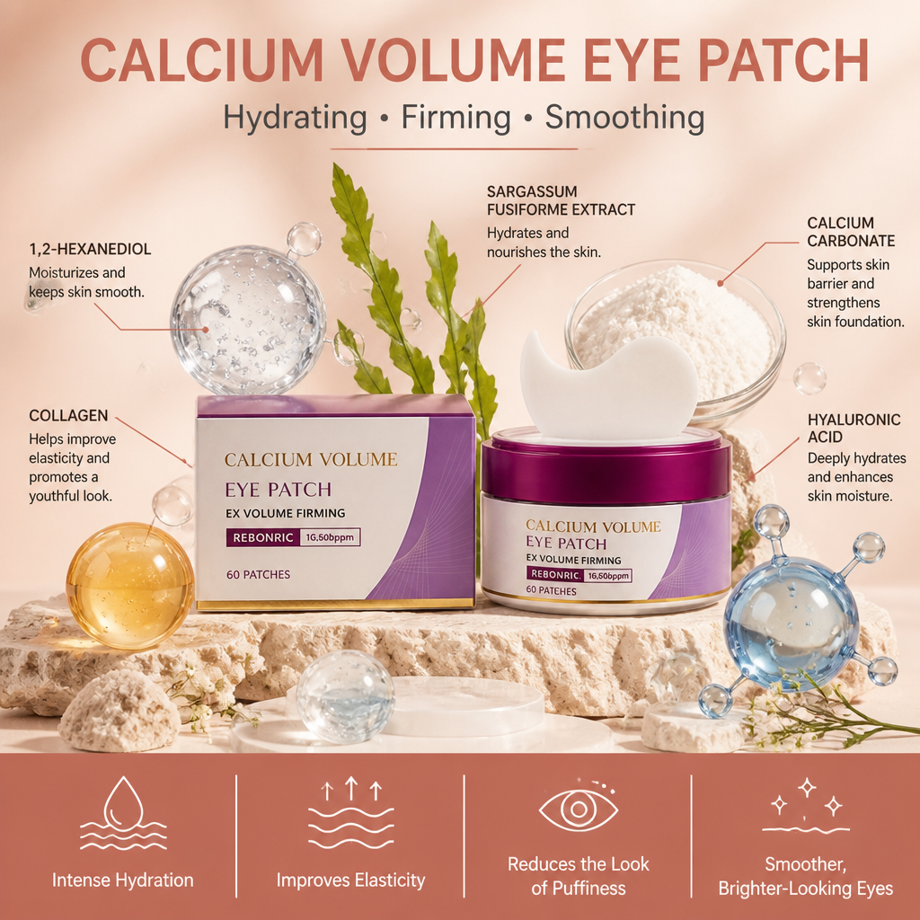 Hydrogel Collagen Eye Patches – Hydrating Care for Smoother-Looking Eyes