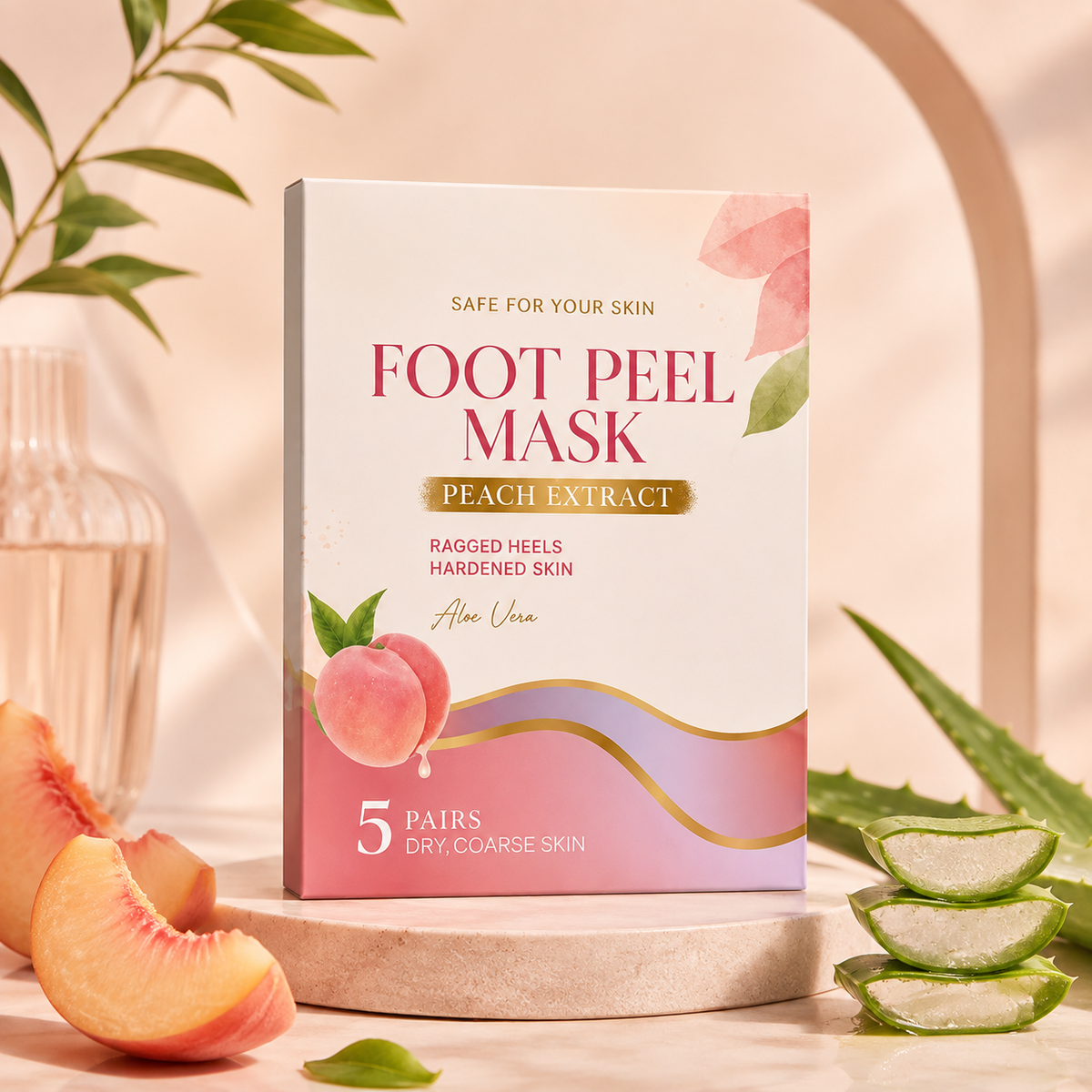 Foot Peel Mask formula and key ingredients