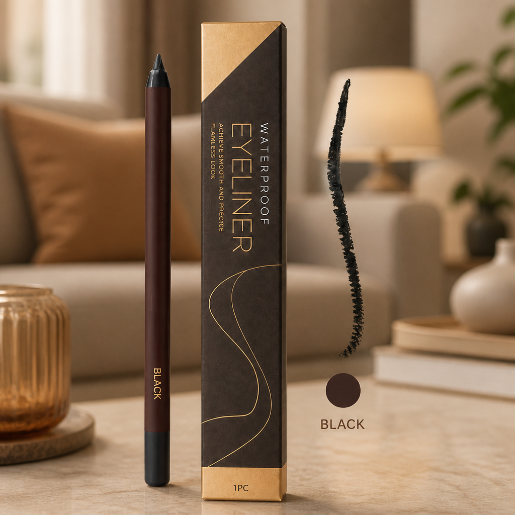 Waterproof Glitter Gel Eyeliner – Long-Lasting Smudge-Proof Color