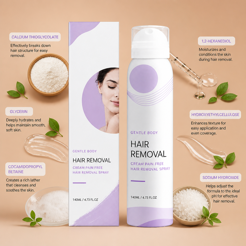 Pain-Free Man Hair Removal Cream – Gentle Formula for Sensitive Skin