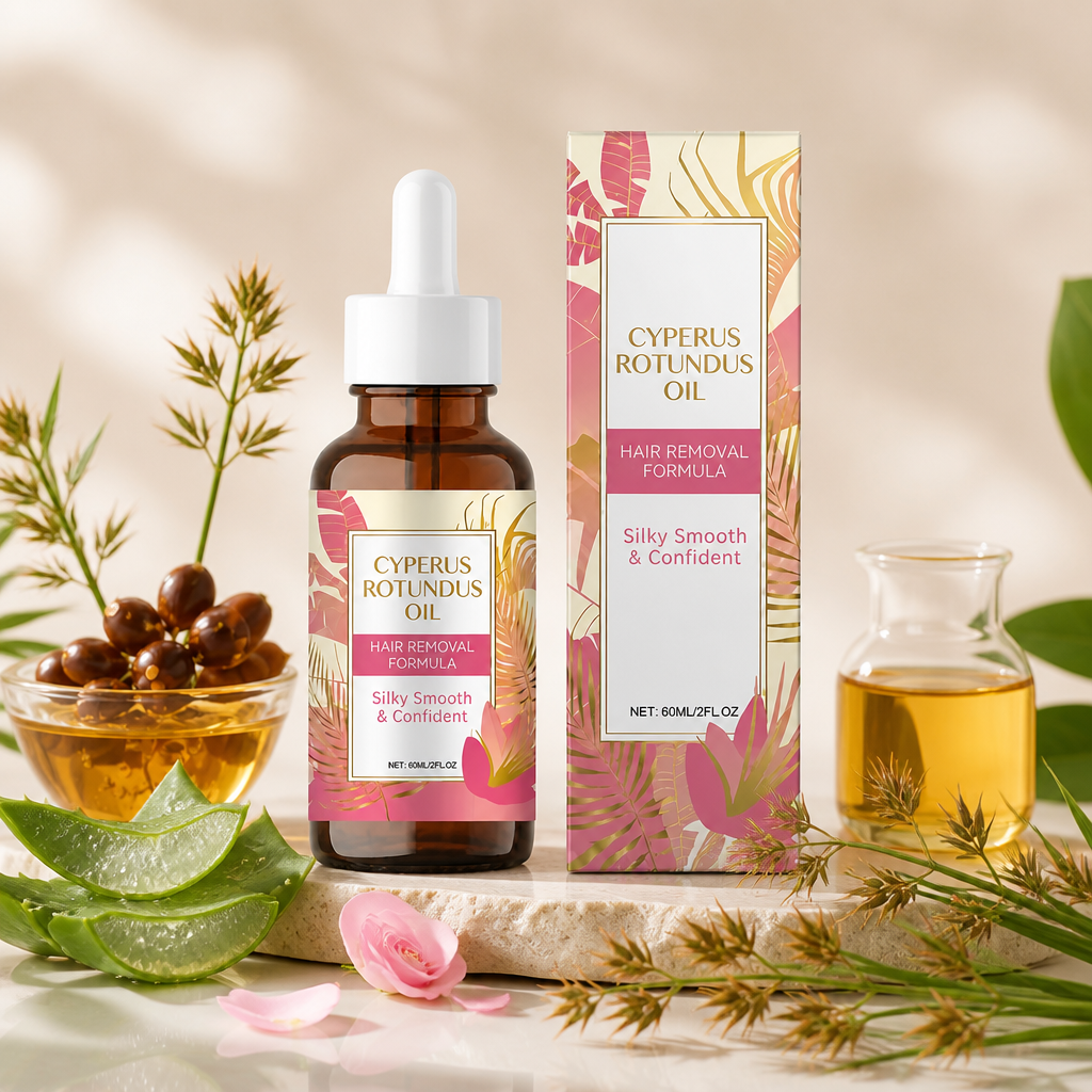 Cyperus Rotundus Oil – Naturally Derived Formula for Silky, Smooth Skin