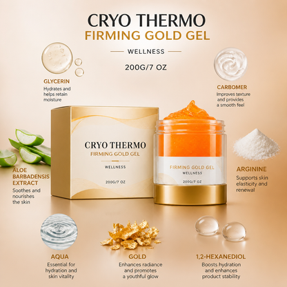 Cryo-Thermo Firming Body Cream - Firming & Smoothing Cream for Legs, Belly & Arms