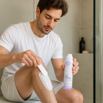 Pain-Free Man Hair Removal Cream – Gentle Formula for Sensitive Skin