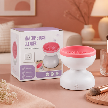 Electric Makeup Brush Cleaner – Deep Cleans & Dries in Seconds