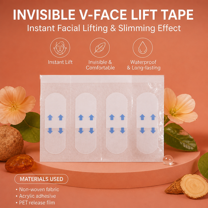 Invisible V-Face Lift Tape – Instant Facial Lifting & Slimming Effect