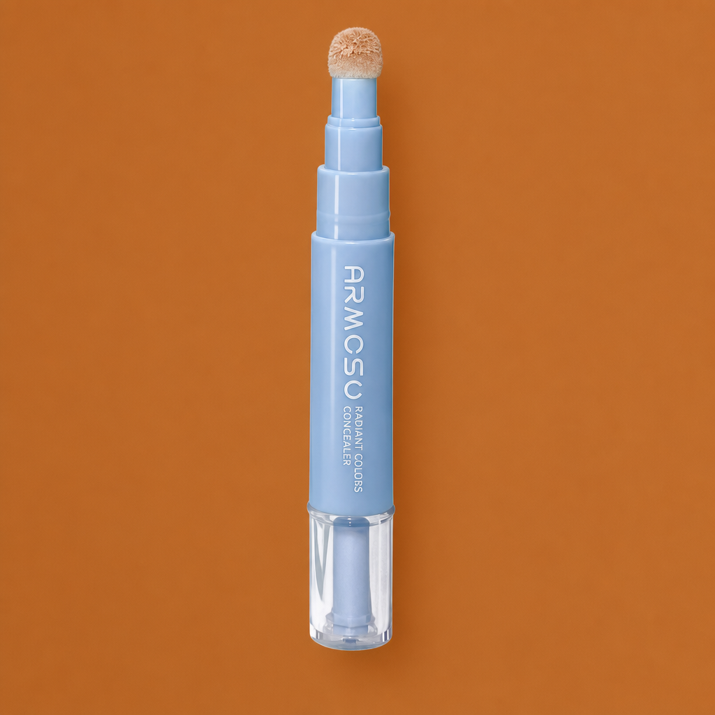 2-in-1 Hydrating Full-Coverage Concealer Pen & Stick with Blending Sponge