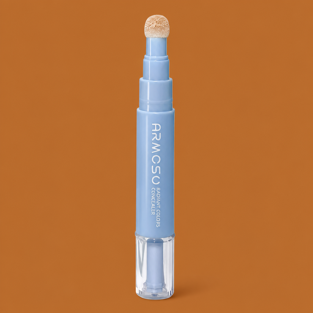 2-in-1 Hydrating Full-Coverage Concealer Pen & Stick with Blending Sponge