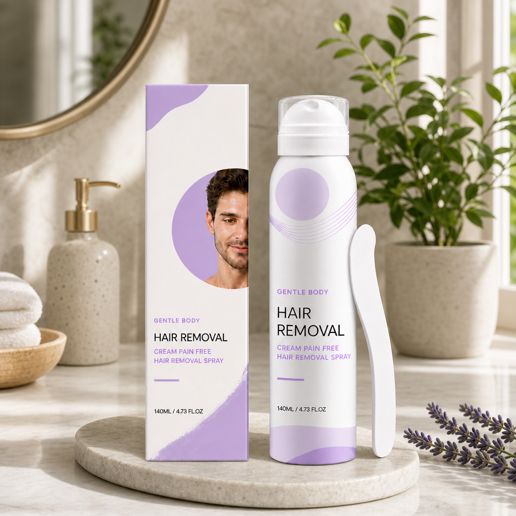 Pain-Free Man Hair Removal Cream – Gentle Formula for Sensitive Skin