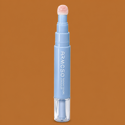 2-in-1 Hydrating Full-Coverage Concealer Pen & Stick with Blending Sponge