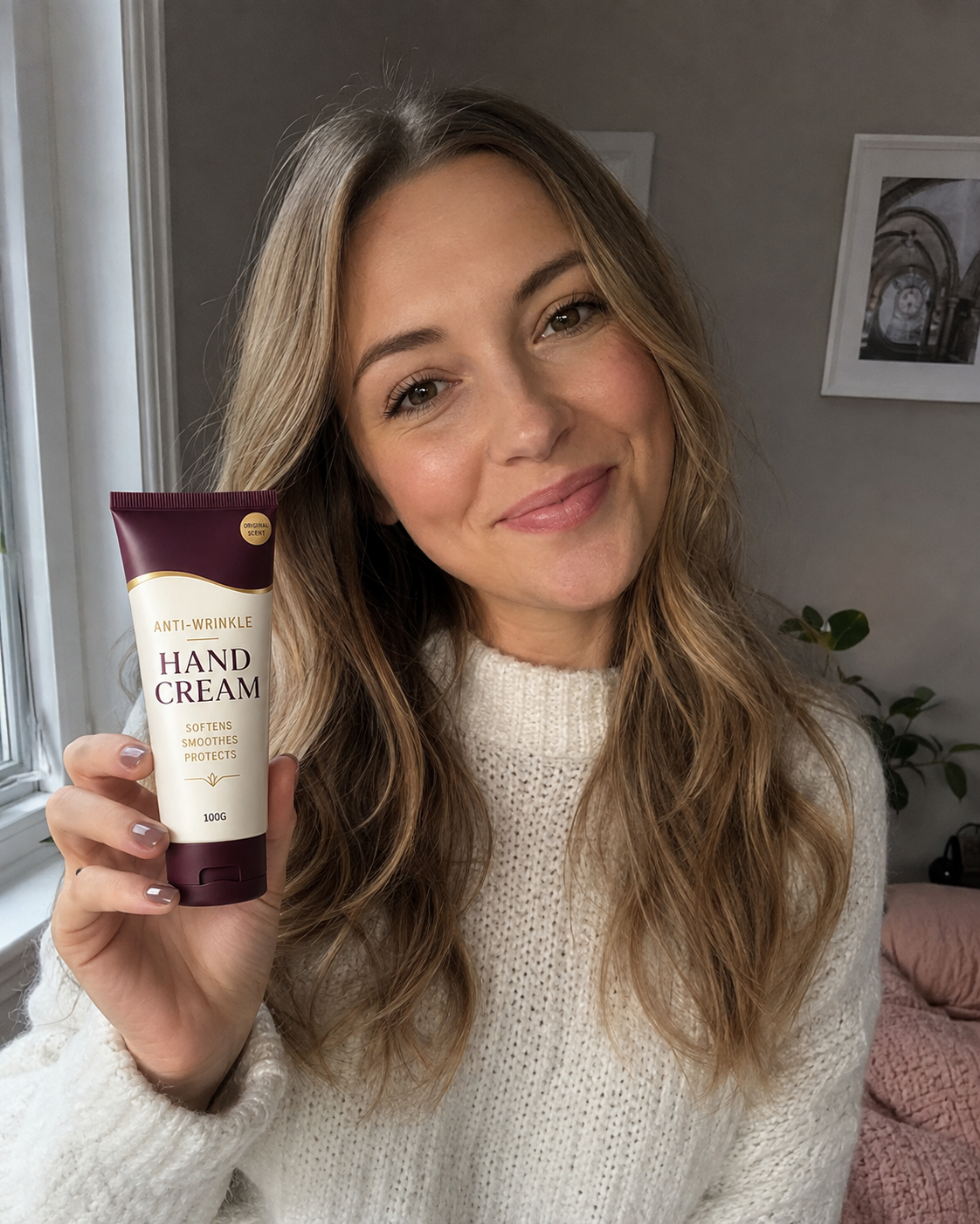 Australian Beauty customer using the featured product