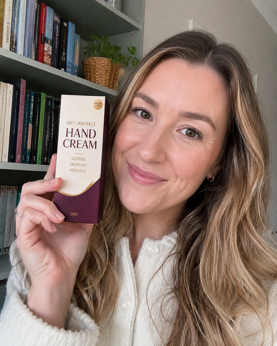 Australian Beauty customer using the featured product