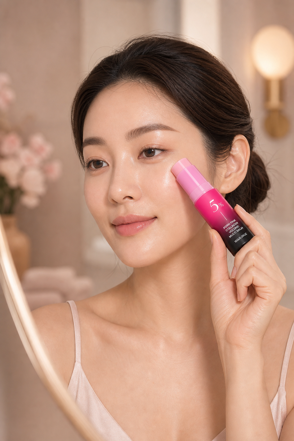 Australian Beauty product being applied as part of an everyday beauty routine