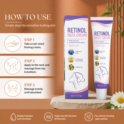 Retinol Neck Cream – Hydrating Formula for a Smoother-Looking Neck