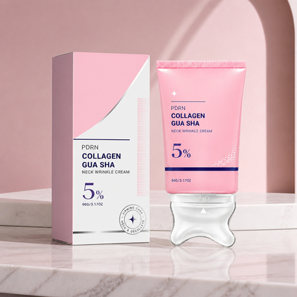 Collagen Neck Cream with Massage Applicator – Hydrates & Smooths Neck Skin