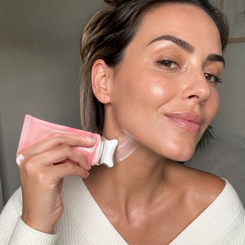 Collagen Neck Cream with Massage Applicator – Hydrates & Smooths Neck Skin