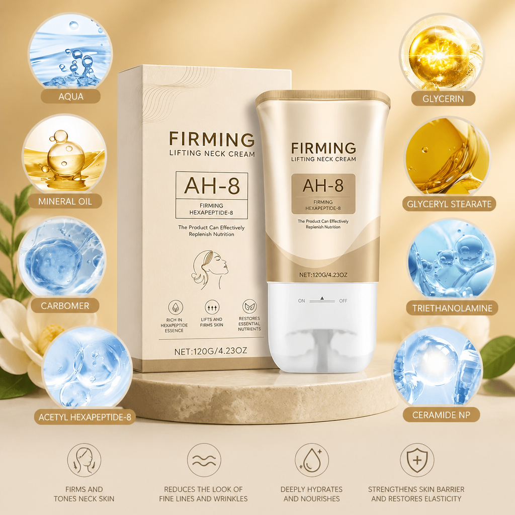 Firming Neck Cream Roller – Hydrating Care for Smooth-Looking Skin